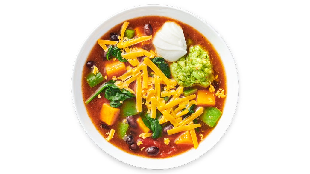 Sweet Potato Enchilada Soup
